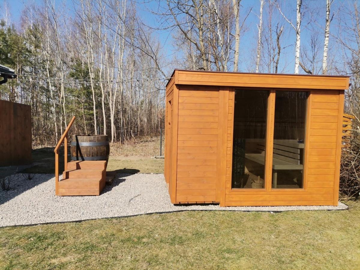 Dziki Zakatek Piskornia Dom Z Sauna ภายนอก รูปภาพ