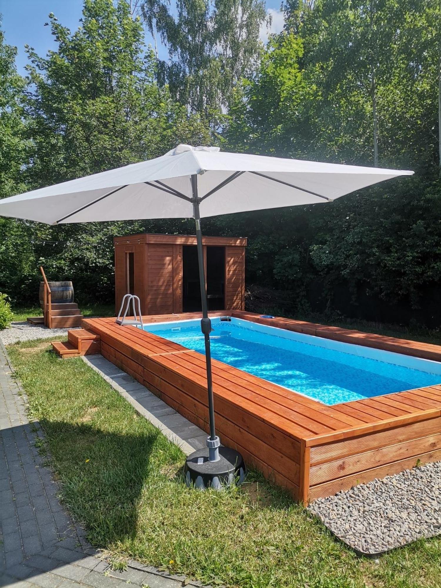 Dziki Zakatek Piskornia Dom Z Sauna ภายนอก รูปภาพ